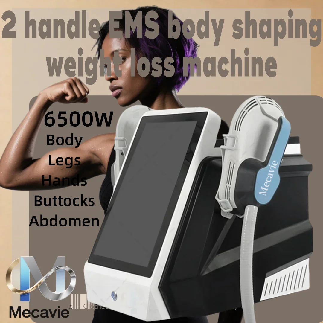 

EMS MECAVIE 2026 Newest Pro 6500W RF Machine Body Fat Burner Muscle Stimulator Weight Loss Butt Lift Thighs Toner Convenient