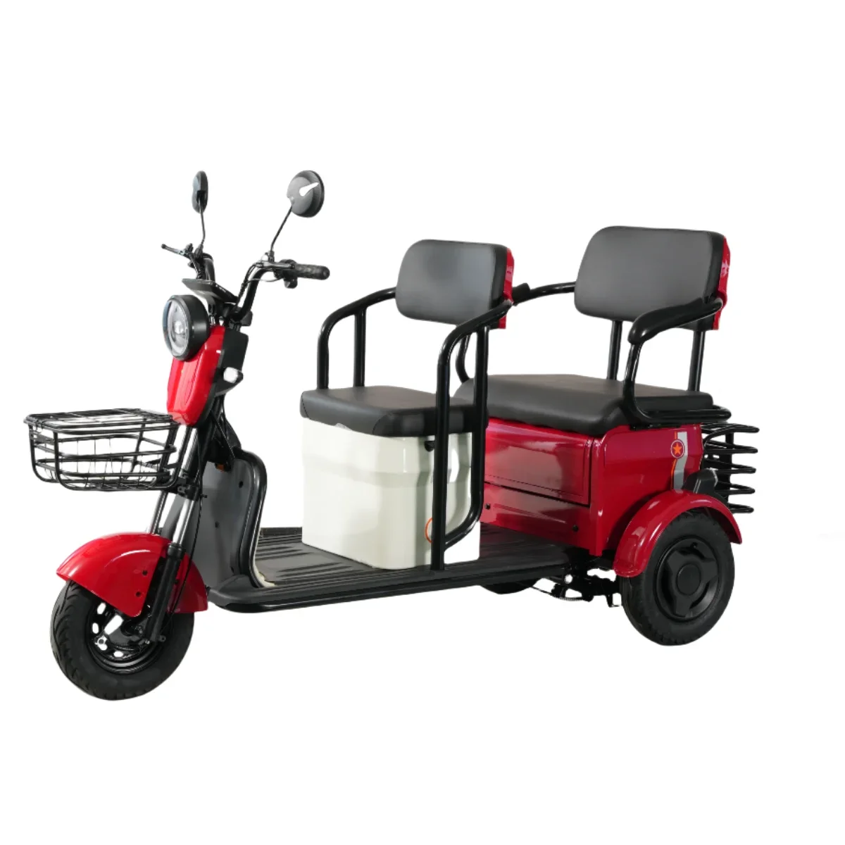 

China Factory Electric Rickshaw Adult Passenger Tricycle Tuk Tuk 3 Wheels Electric Mobility