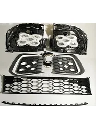 Front Bumper Racing Grill Grille Fog Cover Frame Trim Bracket For Volkswagen VW Golf 8 GTI 8Rline