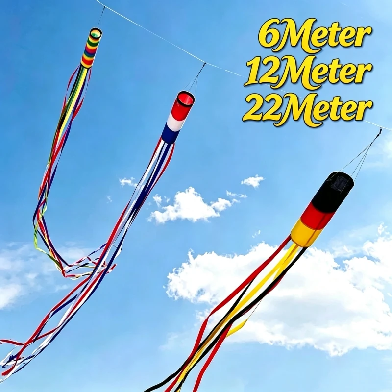 22m Giant kites Tail large kites Pendant flying outdoor delta kites factory Chinese kite ripstop nylon fabric kite accessories