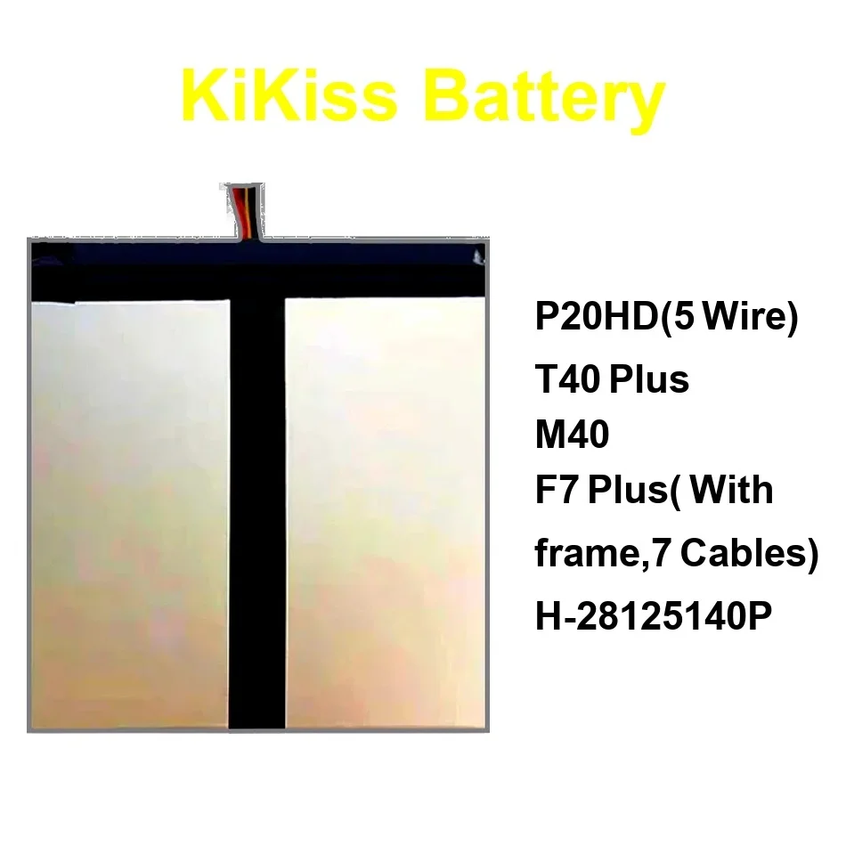 

5000-9000 мАч для Teclast 30154200P F7 M40 P20hd T40 X4 5 98 Wire Plug Plus 4G Pro P20HD (5 Wire) H-28125140P Аккумулятор для ноутбука