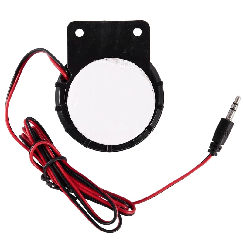 2X Continuous Sound Decibel Piezo Buzzer IC Alarm Speaker DC 12V 120Db Black+Red