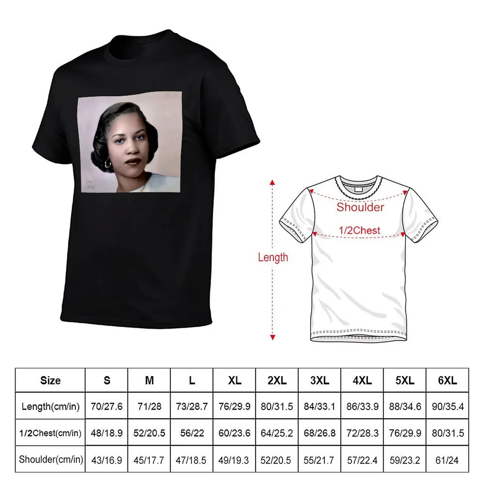 Toni Morrison 1945 Yearbook Photo T-Shirt graphic t shirts plus size tops black t shirts for men