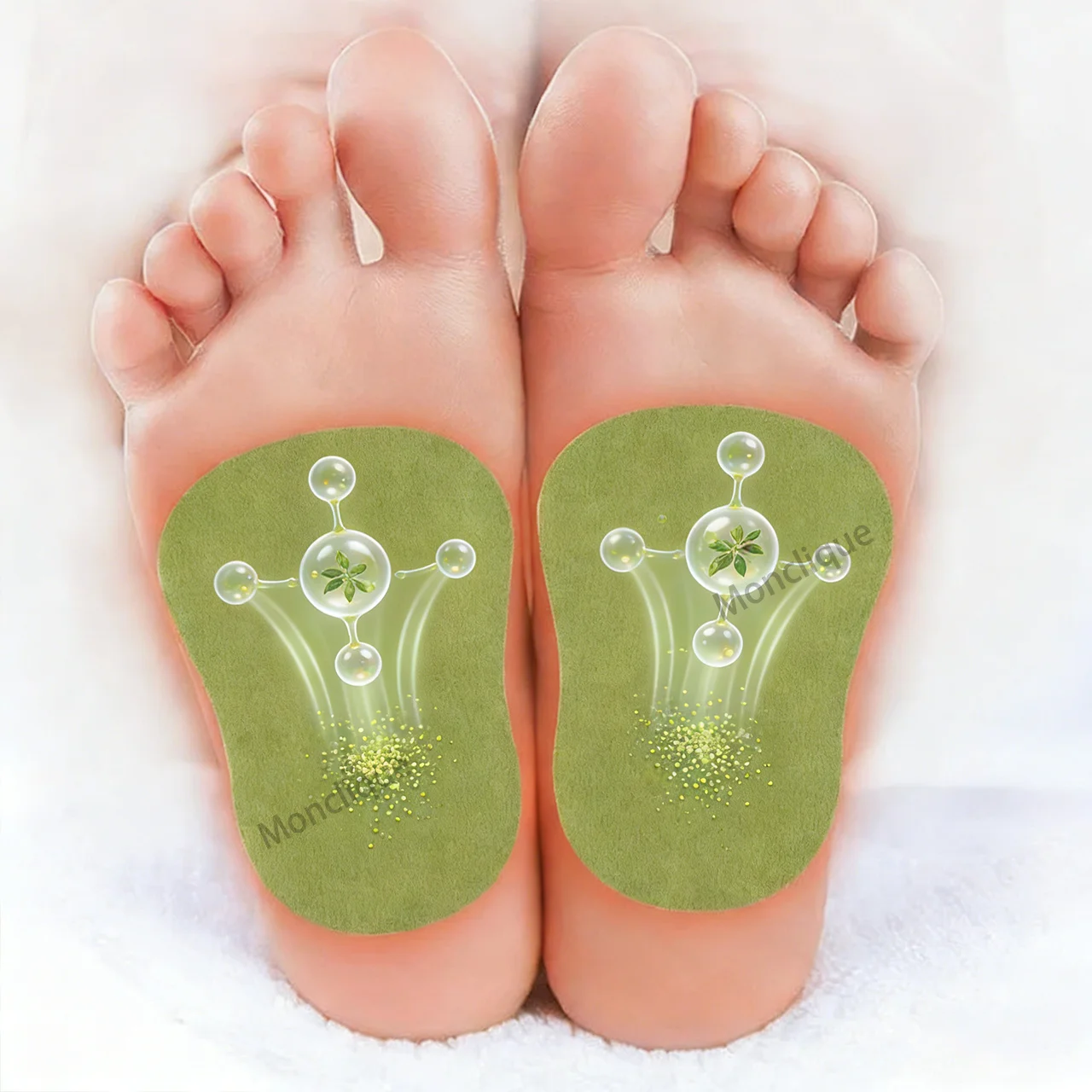24/120PCS Wormwood Foot Patch Plantar Turbidity Discharge Breathable Natural Herbal Care Improve Sleep Quality Daily Foot Patch