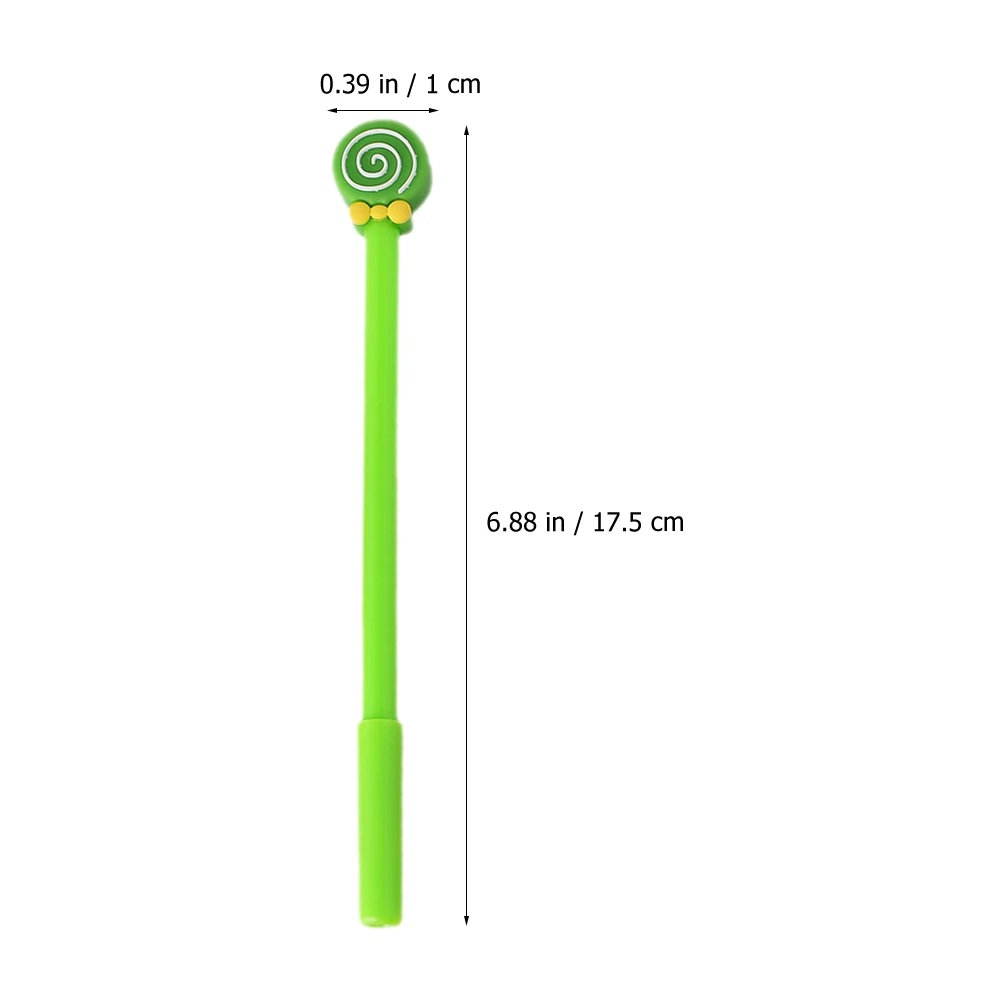 

10 Pcs Bow Tie Lollipop Gel Pen Student Novelty Tool Pens Plastic Writing 's Cartoon Colored