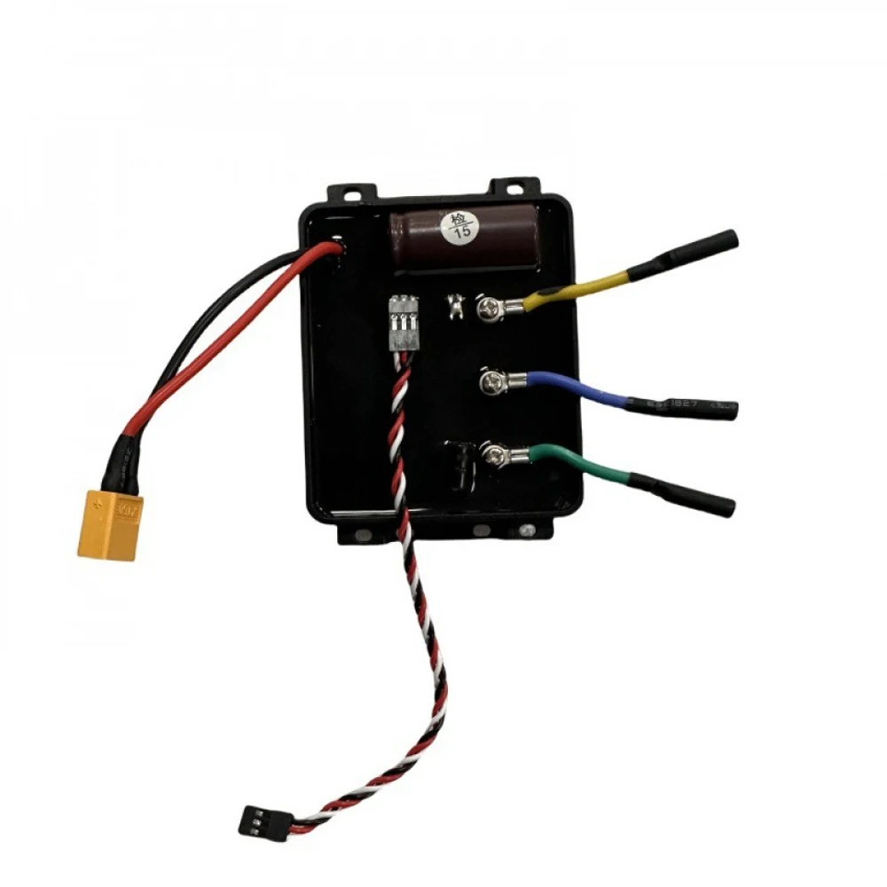 

24-48V Electronic Speed Controller ESC 50A 1400W High Power Paddle Board Speed Controller for 155ROV Propeller No Hall