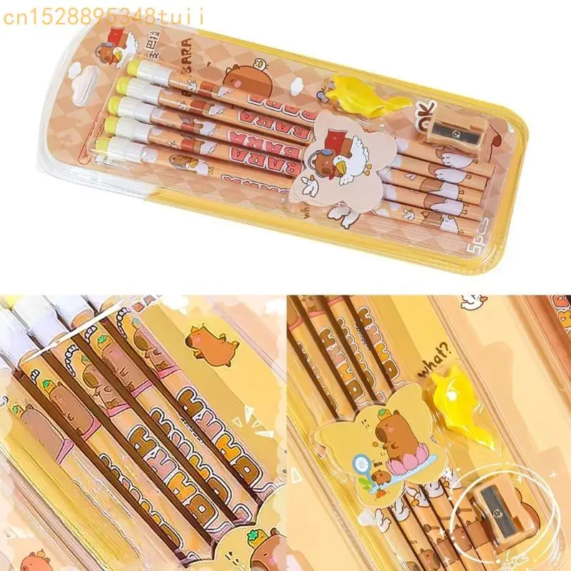 

5 штук деревянных карандашей Прекрасные капитанные карандаши наброски карандаши с писательными принадлежностями для писателя