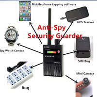 Anti Candid-Detector RF Wireless Signal Detector Anti Wiretap Spy-Camera Finder Eavesdropping Audio Gsm Gps Tracker Bug Scanner