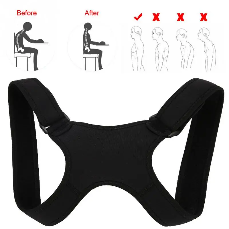 Vest Lumbar Spine Men Shaper Slimming Girdle Posture Corrector Back Straightener Shapewear Straight Shoulder Pulling Underwear