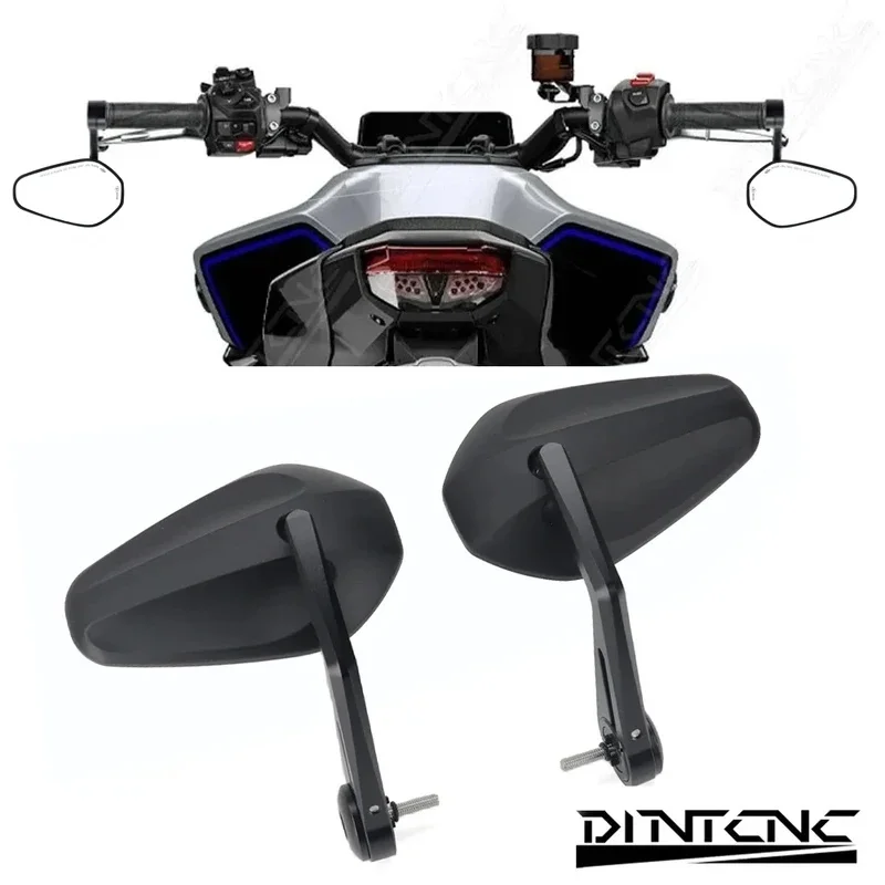 E9 Certification Bar-End Mirror for YAMAHA MT09 2021-2026 Handlebar End Side Mirror MT-09 SP Aluminum CNC Motorcycle Accessories