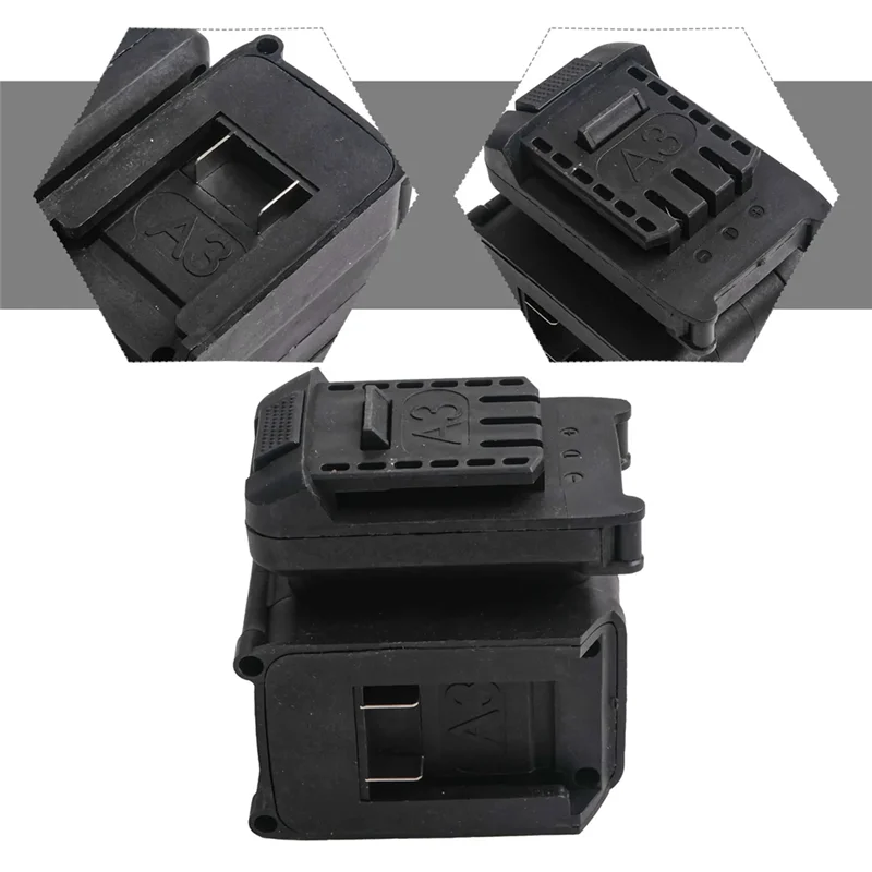 Conversor de adaptador de bateria para furadeira de impacto chave elétrica chave de fenda luz de trabalho conversor de bateria