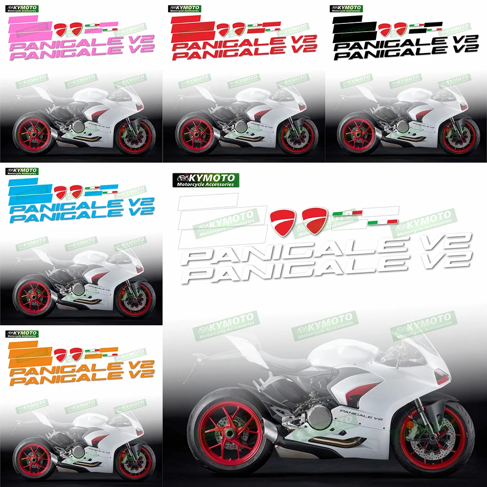 

For V2 Panigale V2 2020 2021 2022 2023 2024 motorcycle accessories, reflector fairing modification stickers, full set decoration