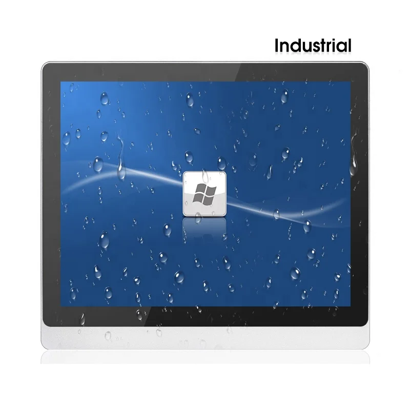 15 Inch Industrial Panel PC All-In-One Touch Screen Computer with Linux IP67 for Industrial Site Control in Stock