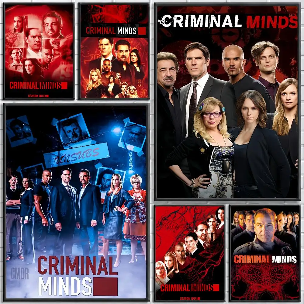 TV Series Criminal Minds TV Series Painting Calligraphy Stylish Canvas Poster Wall Art for Home Decor Gift