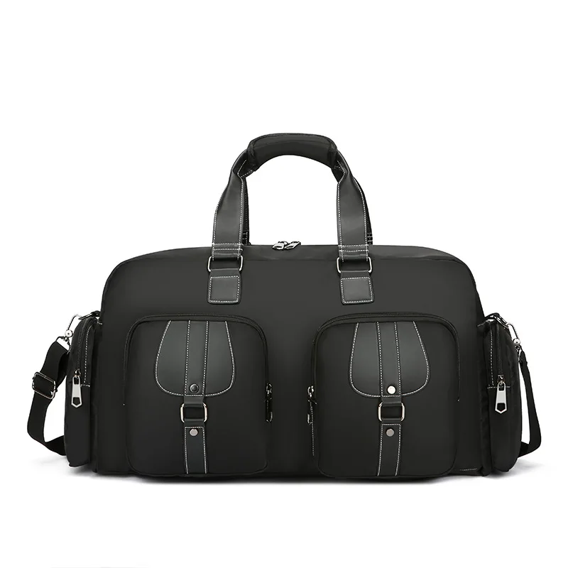 

New Large Capacity Luggage Bag Business Travel Bag Men's Portable Crossbody Foldable Travel Bag Waterproof Fitness Crossbody Bag