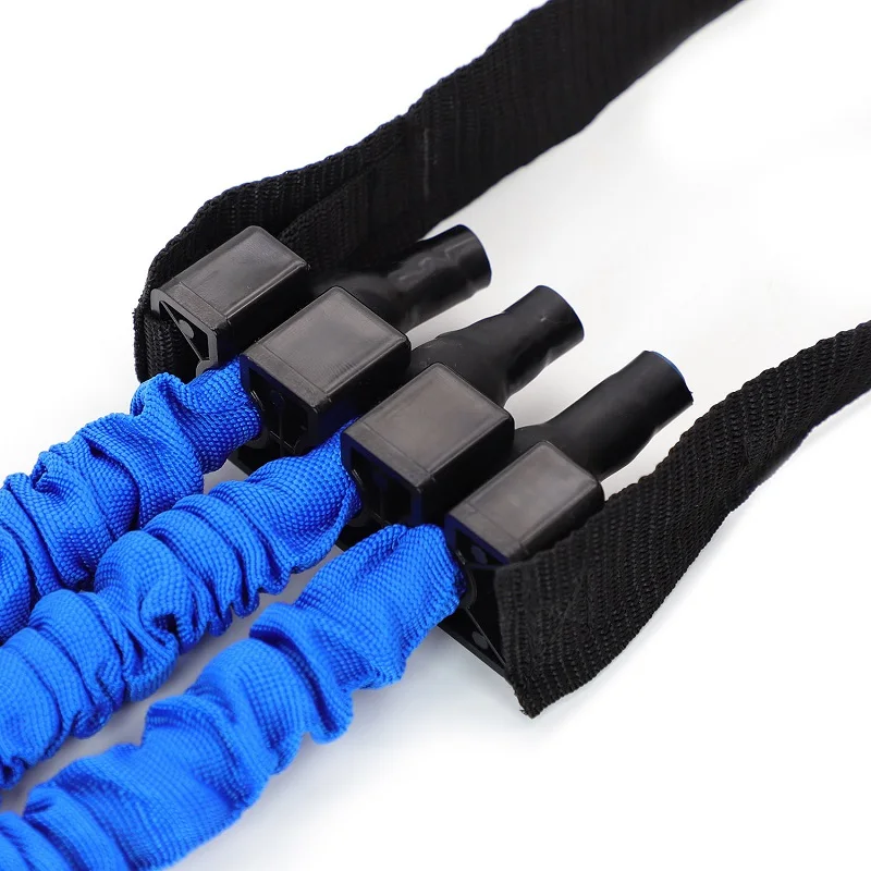 2026 Factory Direct Supply Latex Three-Hole Adjustable Arm Strength Resistance Band 5-10lbs High Elastic Multifunctional Fitness