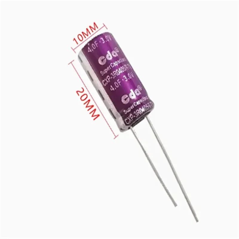 3.0 CDA supercapacitor 1F 2F 3.3F 5F 7F 10F 15F 18F 20F 30F 50F 60F 100F 120F Farad capacitor 3.0V 3.3F 3V10F