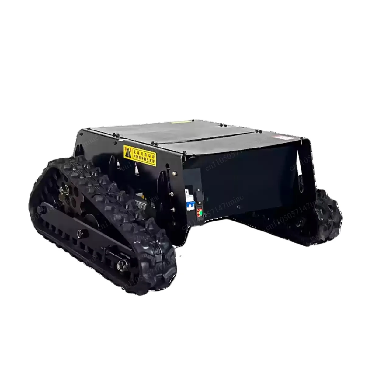 Small Dual Motor Remote Control Tracked Chassis Assembly Agricultural Construction Orchard Climbing Transport Vehicle