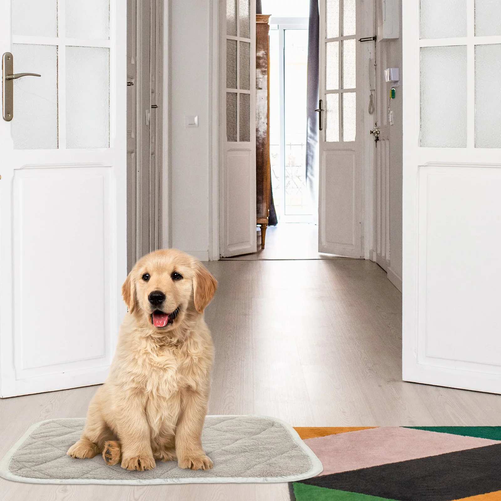 

Thick Warm Pet Bed Mat for Cat Dog Kitten Puppy Home Durable Polyester Pad Sleeping Cushion Winter Comfortable Nest Rest Place
