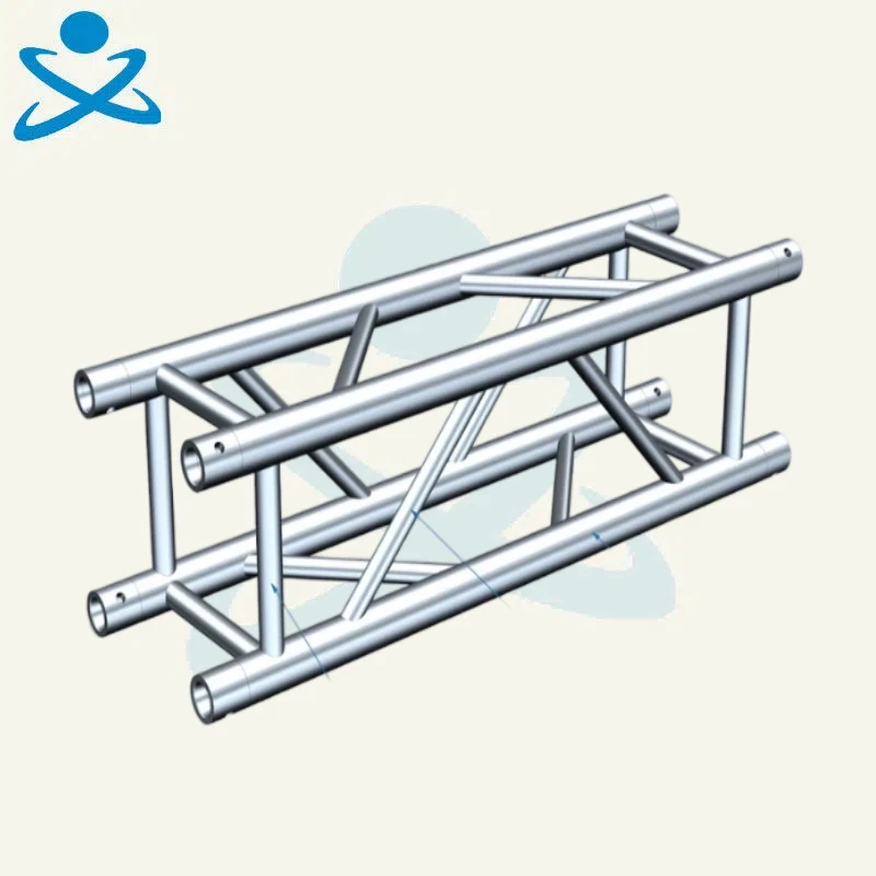 Aluminum Scaffold Truss Sturdy Light Scaffoldings Quick Lock Striped Antislip Tube Aluminum Stage Lighting Stand