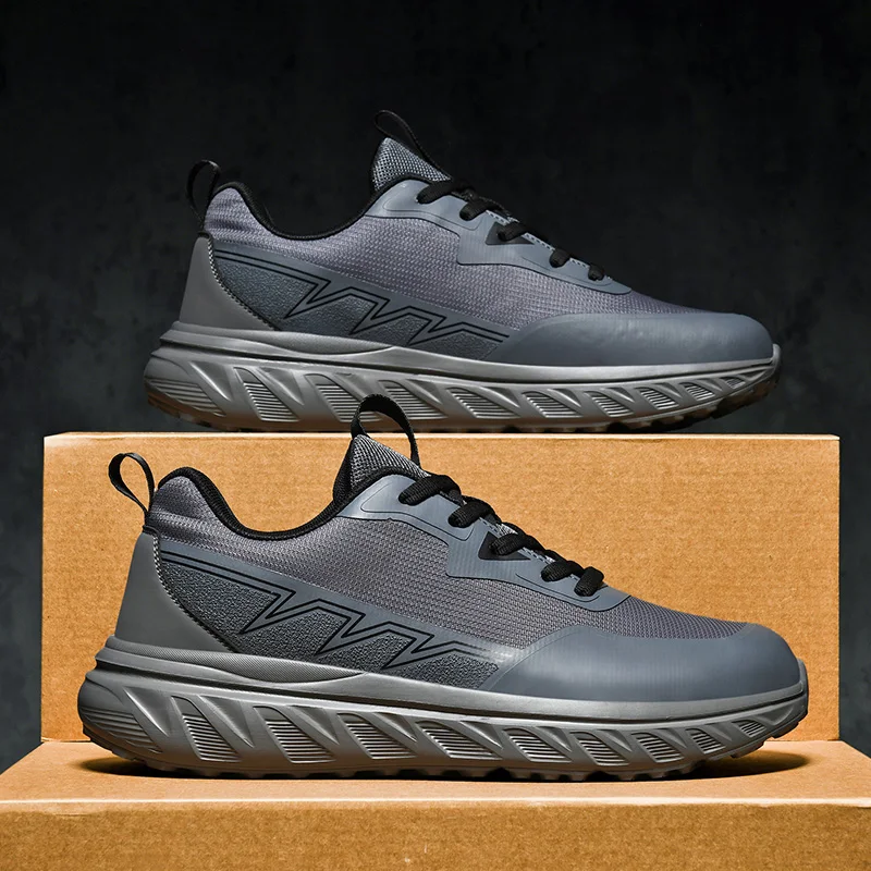 YRZL Mens Walking Shoes Lightweight Breathable Mesh Sneakers For Men Non Slip Comfortable Athletic Sports Shoes Outdoor Training