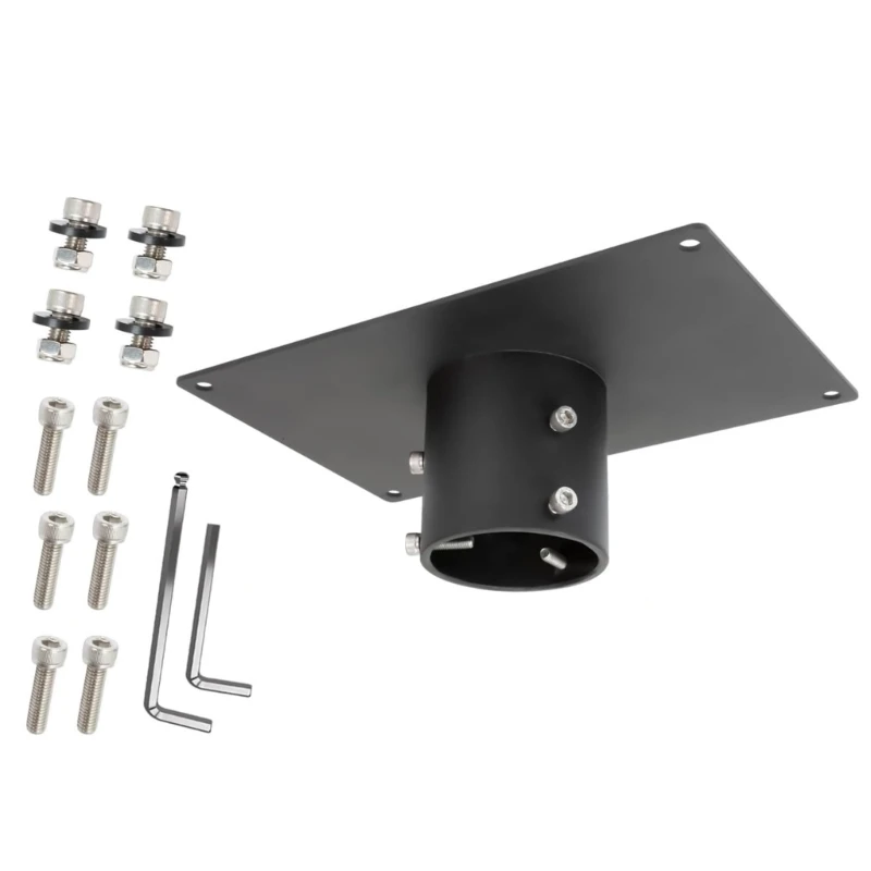 Roof Satellite Dish Poles Antenna Mast Mount Bracket Adjustable for Optimally Positioning, No Professional Tool Required