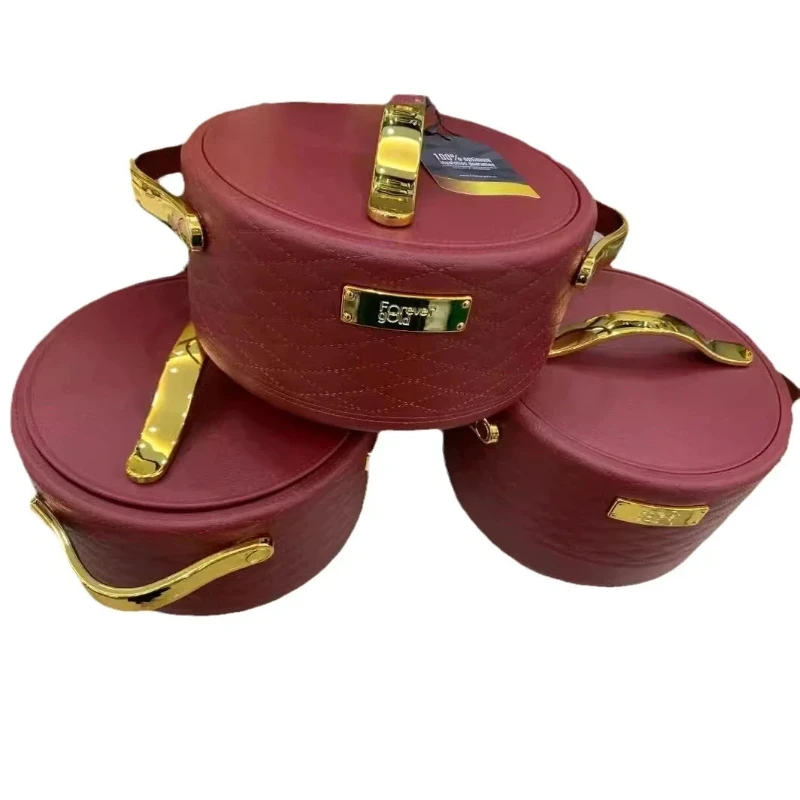 

Foreign trade 3pcs gold standard insulation box 1.5L- 2-L2.5L