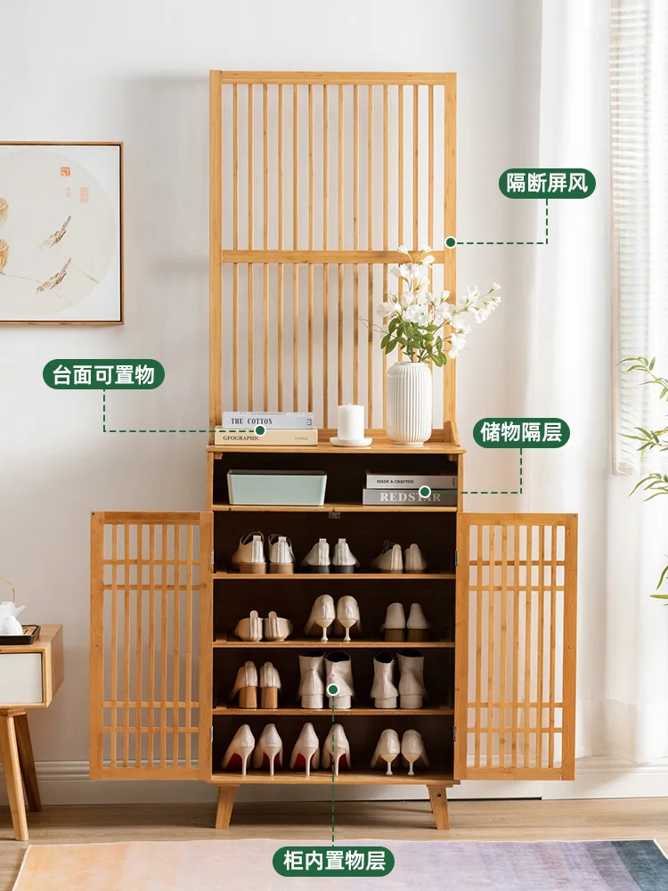 خزانة مدخل المنزل، شاشة غرفة المعيشة الباب المقابل، خزانة الأحذية، خزانة تقسيم الأريكة، تخزين التخزين، inte متعدد الطبقات #1