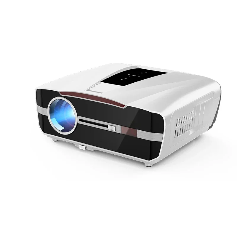 

Smart Wi-Fi Android 4K 1080P LED Mini Projector Portable Beamer with Bluetooth for Home Theater LCD projector type