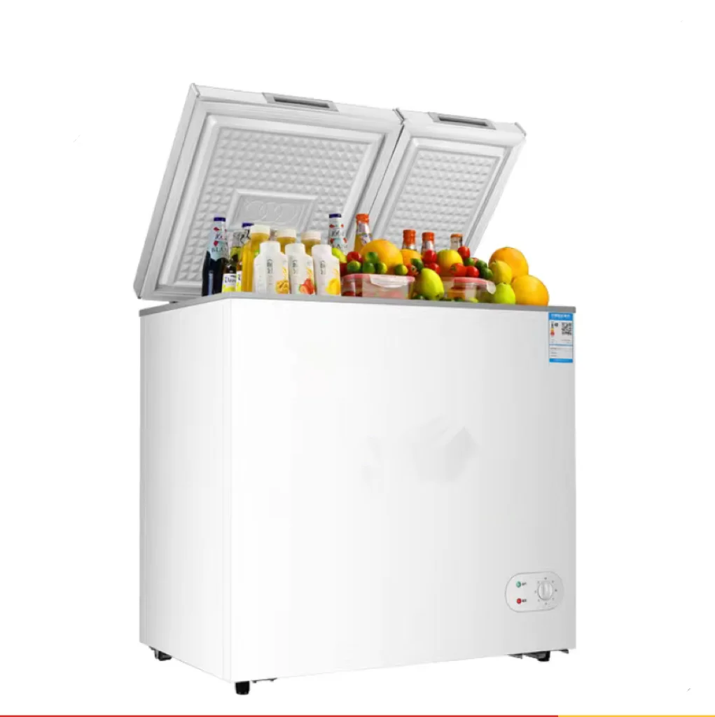178L Popular Two-door Freezer Refrigerator with Large Capacity for Refrigeration and Freezing Fresh-keeping Refrigeration