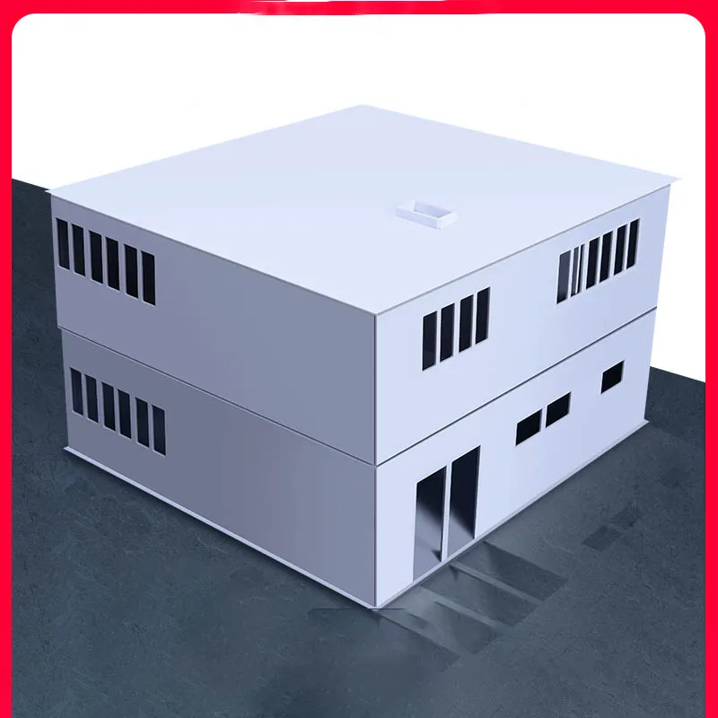 1/100 scale Miniature Building kit Prefabricated House Gropius Residence Assembly Model Architecture Material Construction kit