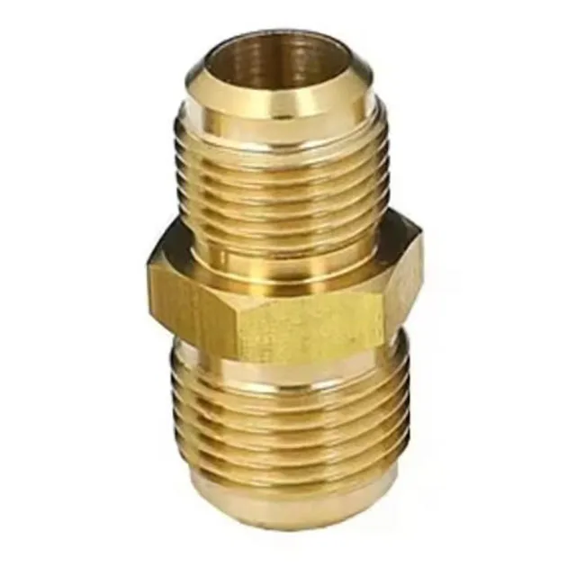 SAE Standaard Messing Buisleidingen Connector Buitendiameter 1/4 "5/16" 3/8 "1/2" 5/8 "3/4" 7/8 "Airconditioning Systeem