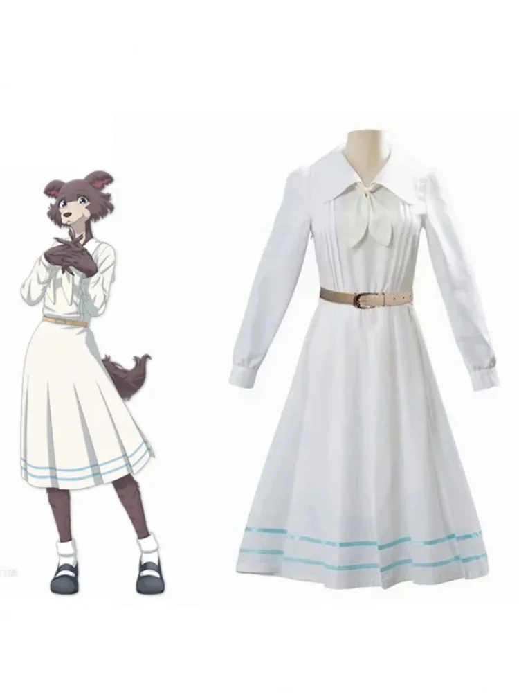 Costumes de Cosplay unisexe Anime Cos BEASTARS Juno Wolf, ensembles de fête d'halloween et de noël, Costumes uniformes NM35