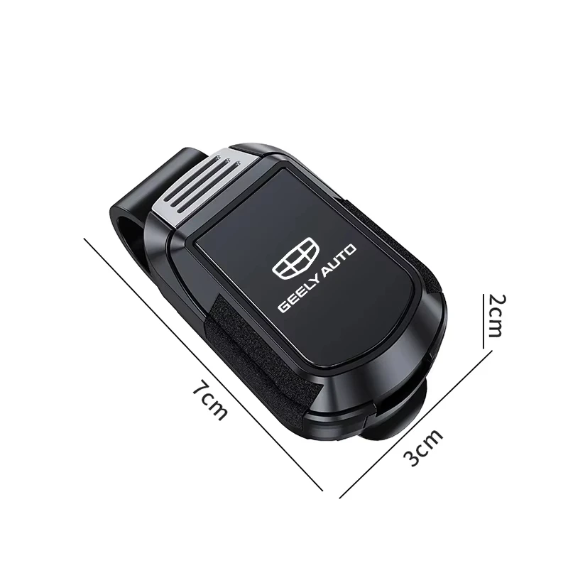 Sun Visor Glasses Storage Clip Car Sunglasses Card Holder Fit Geely GX3 CK EC8 EC7 MK Emgrand GL Coolray Panda Binray X7