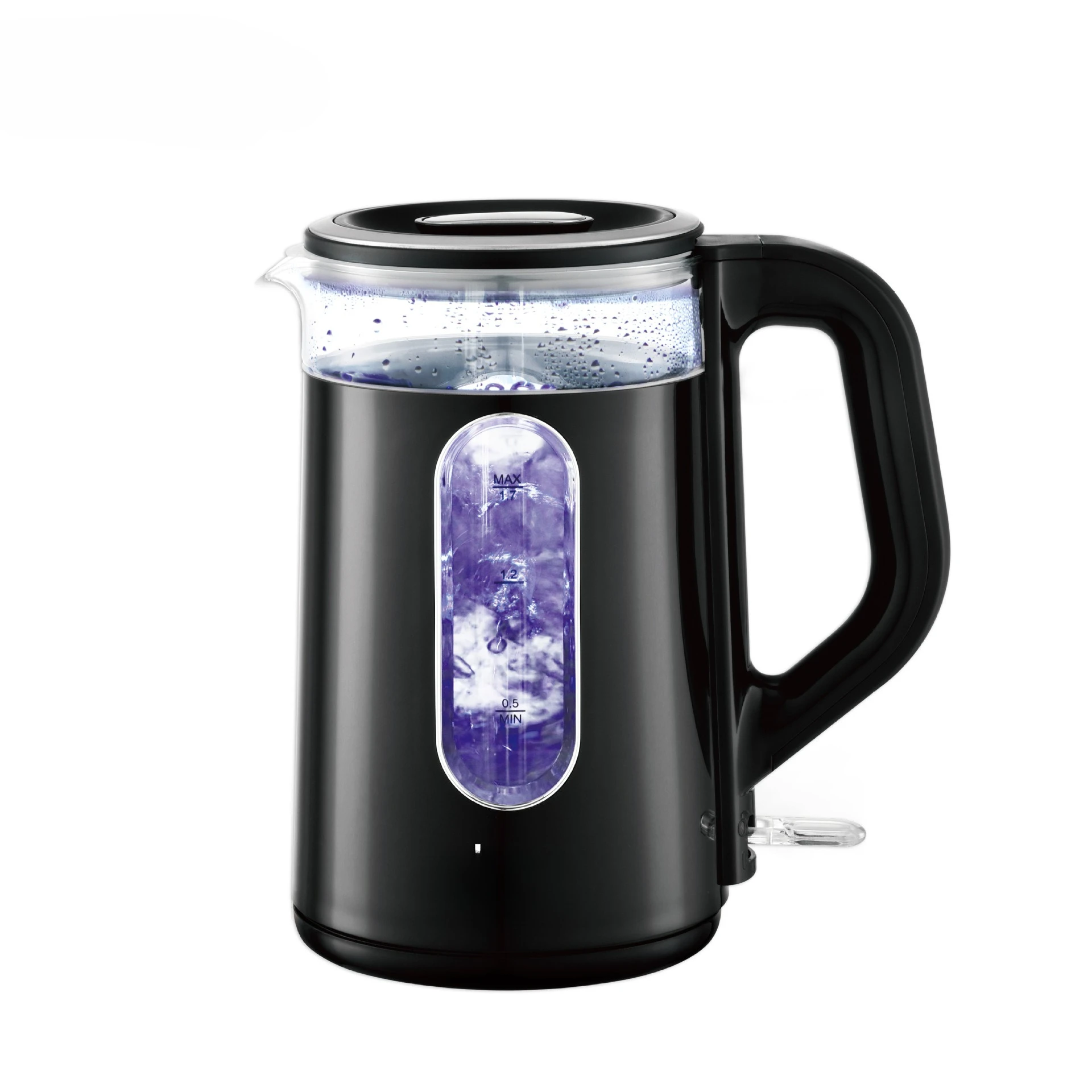 

Electrickettle 1.7 liters large-capacity household kettle Boiling water Automatic power off and integrated
