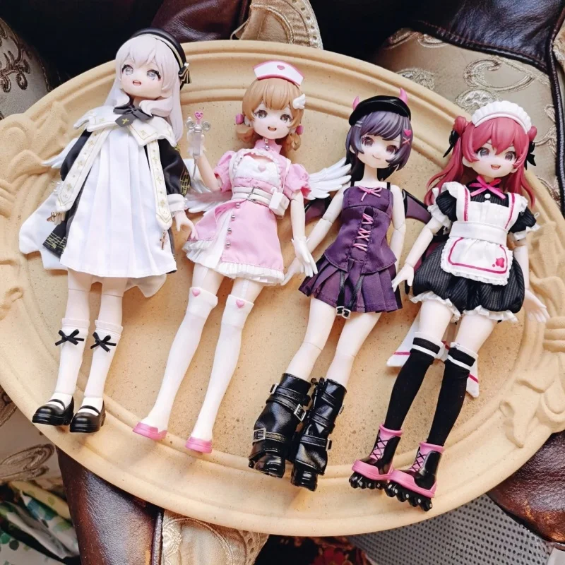 

Genuine New Neo Eden Mjd Doll Blind Box Light Nightmare Twin Series Cute Desktop Movable Figure Collectible Toy Handmade Gifts