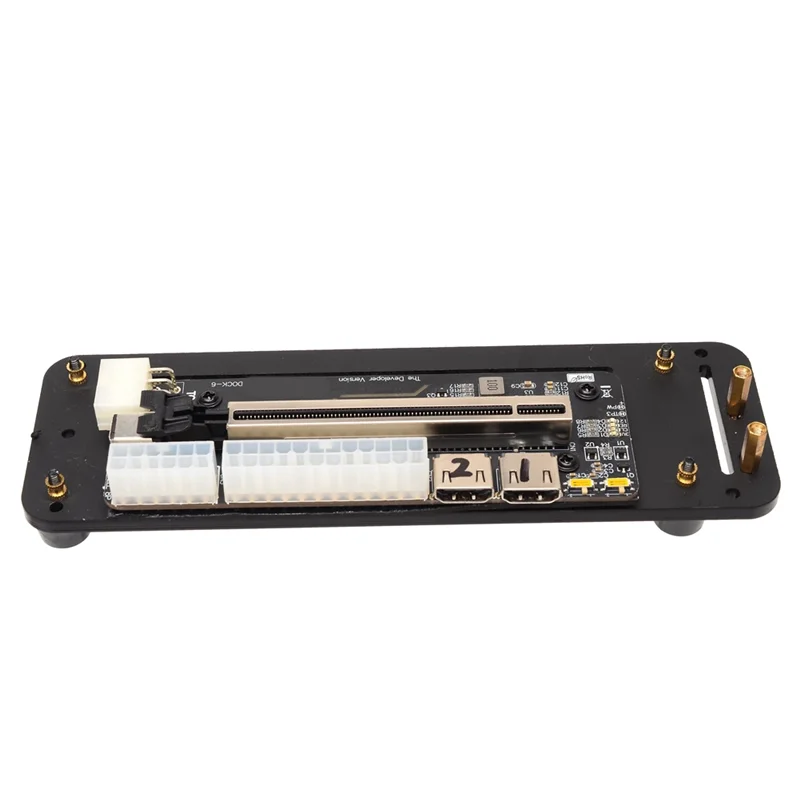 Imagem -04 - Placa Gráfica Externa Laptop Egpu Pci-e 3.0 Cabo de Extensão X16 a M.2 Nvme com Suporte para Itx Stx