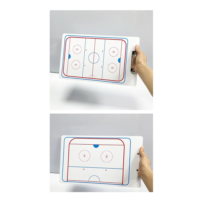 

NEW-Ice Hockey Coaching Boards Training Equipment Referee Practice Board Football Coaching Boards Strategy Tactic-Clipboard