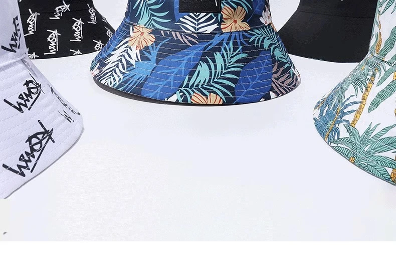 Eimerhut mit großem Kopf und Buchstaben für Männer und Frauen, XL, große Hip-Hop-Kappe, Fischerhut, Sommer-Sonnenhut, Übergröße, Panama – Detail 31