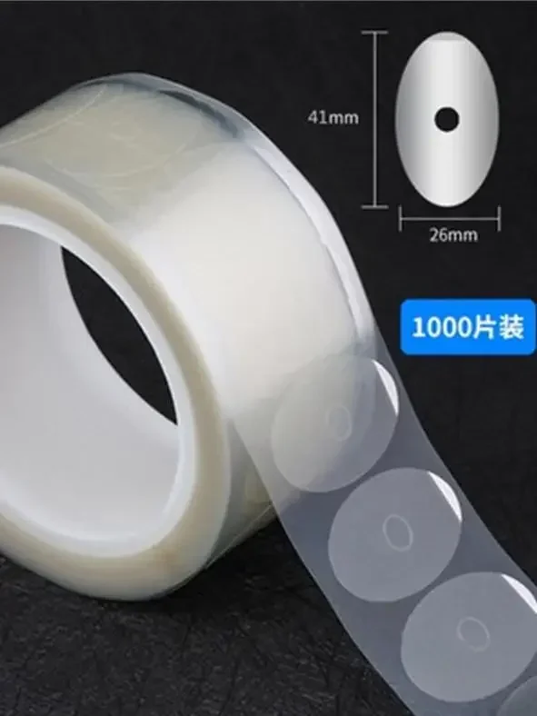Super hair water film Super slippery transparent anti-skid sticker Protective film Strong sticky processing sticker 1000 pieces