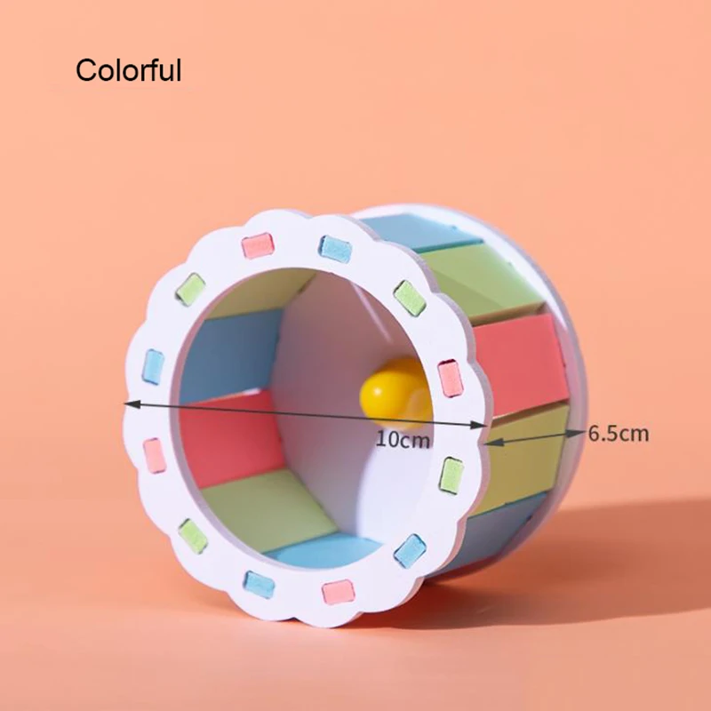 부드러운 햄스터 바퀴 조용한 작은 애완 동물 운동 바퀴 플라스틱 실행 장난감 햄스터 케이지 작은 애완 동물 스포츠 바퀴, 애완 동물 액세서리