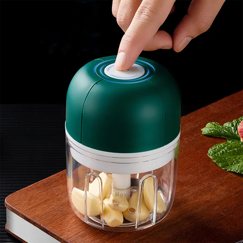 Wireless Electric Garlic Portable Meshed Device Mini Meat Grinder Baby Complementary Food Mixer Kichen Tools Accessories