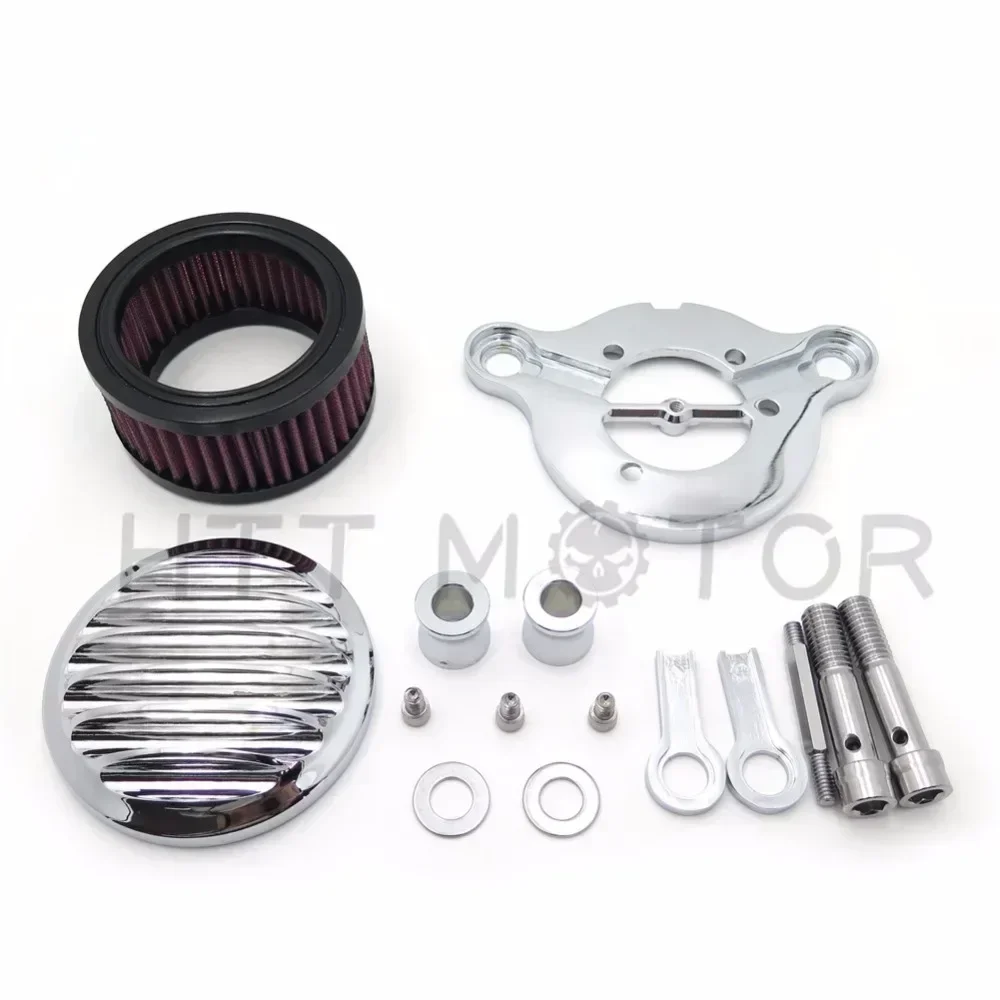 

Motorcycle Air Cleaner Intake Filter System Kit for Harley Sportster XL883 XL1200 1988-2015