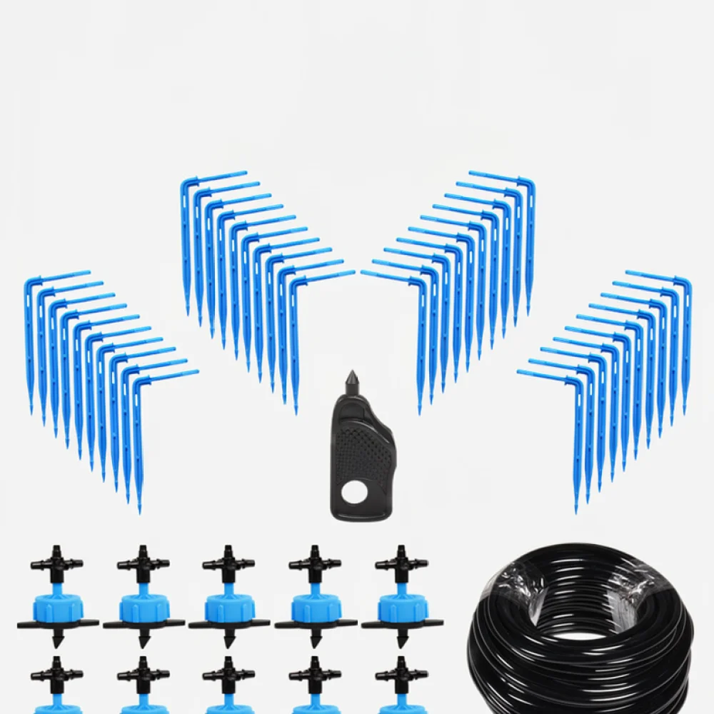 Drip Irrigation Kit Garden Watering System For Greenhouse Potted Plants Flow Regulator Emitter Watering Tool Dripper