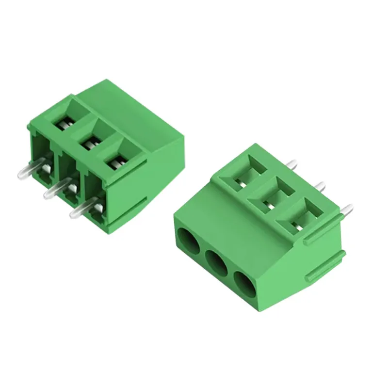 100PCS DG/KF128 5.0mm/5.08 PCB Screw Terminal Block Connector 3Pin Terminals 380V 10A