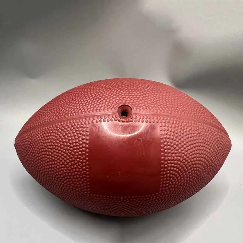 Pelota inflable de Rugby americano de 18cm para niños, juguete de PVC para exteriores, interacción entre padres e hijos, entretenimiento, entrenamiento