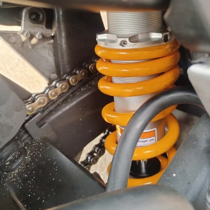 Rear Shock Absorber For Honda CBR650R CB650R 2019-2025 E-Clutch ARASHI 332mm Adjustable Motorcycle Suspension Damper