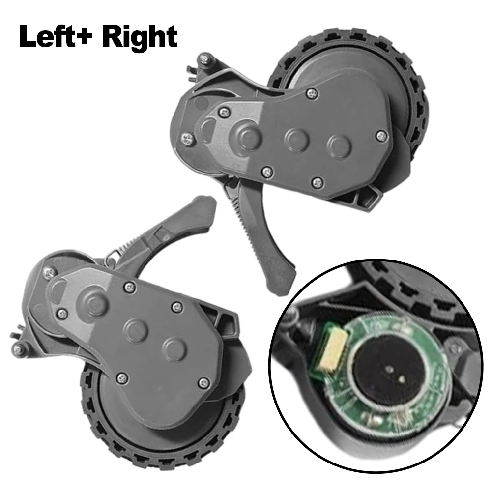 العجلة اليمنى اليسرى لـ Narwal لـ Freo Z Ultra/Freo X Ultra/Freo Z10 Ultra/J4/J4 Lite/J3 جهاز آلي لتنظيف الأتربة عجلة بديلة