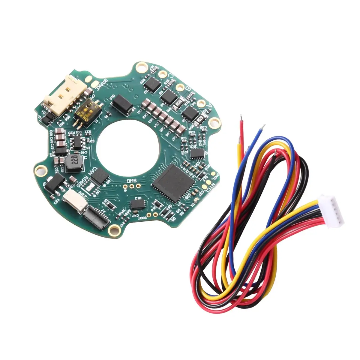 DT85 HOT DHF50v2 DC Brushless Servo Motor Drive Board with Encoder and Inductive Driver with CAN Communication, Only for MHF5005