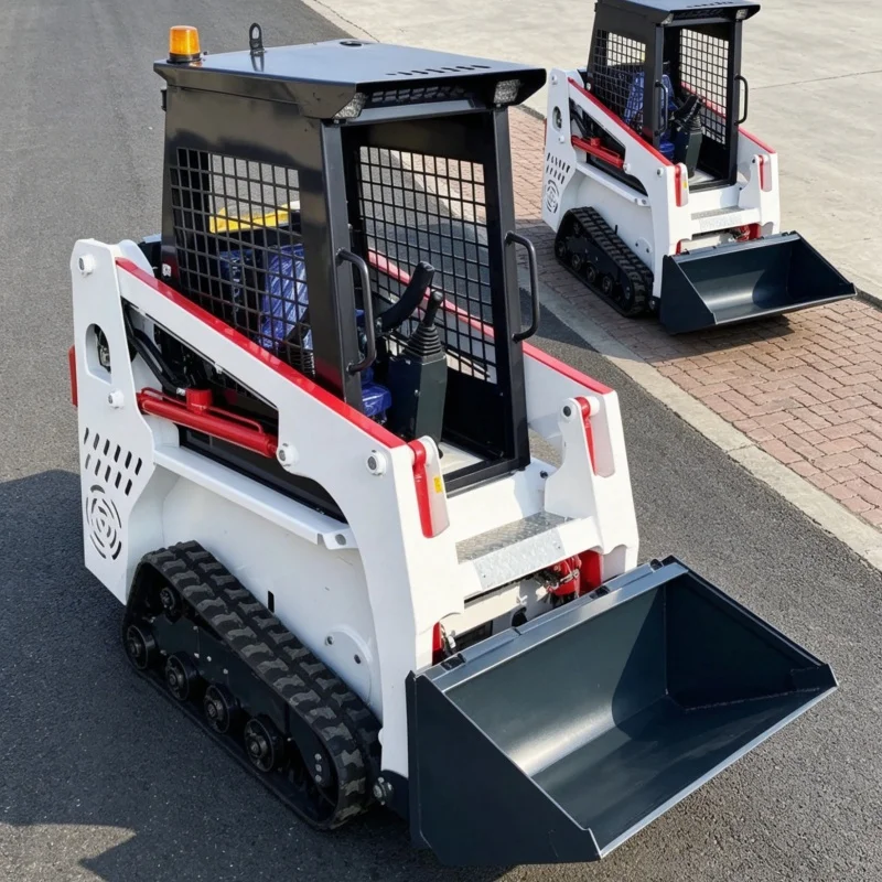 

Customized Site Handling Skid Steer, CE/EMC Certified, Full-featured Skid Steer Loader, Hot-selling Wheeled Skid Steer Loader